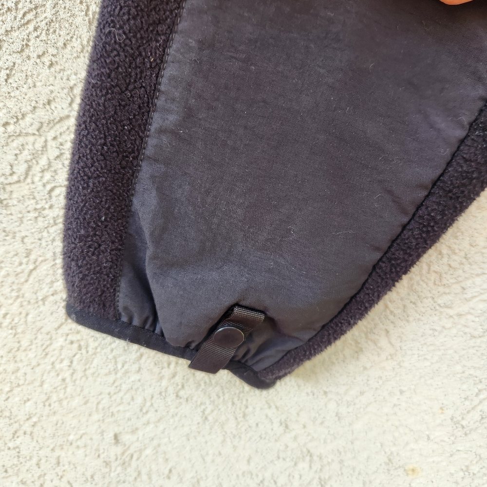 THE NORTH FACE Girls Jacket XL Black Fleece Softshell Full Zip Denali - Picture 12 of 13